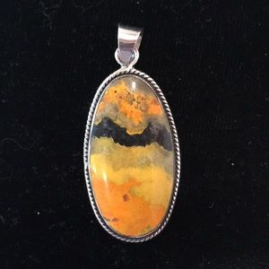 S.S. Bumble Bee Jasper Pendent